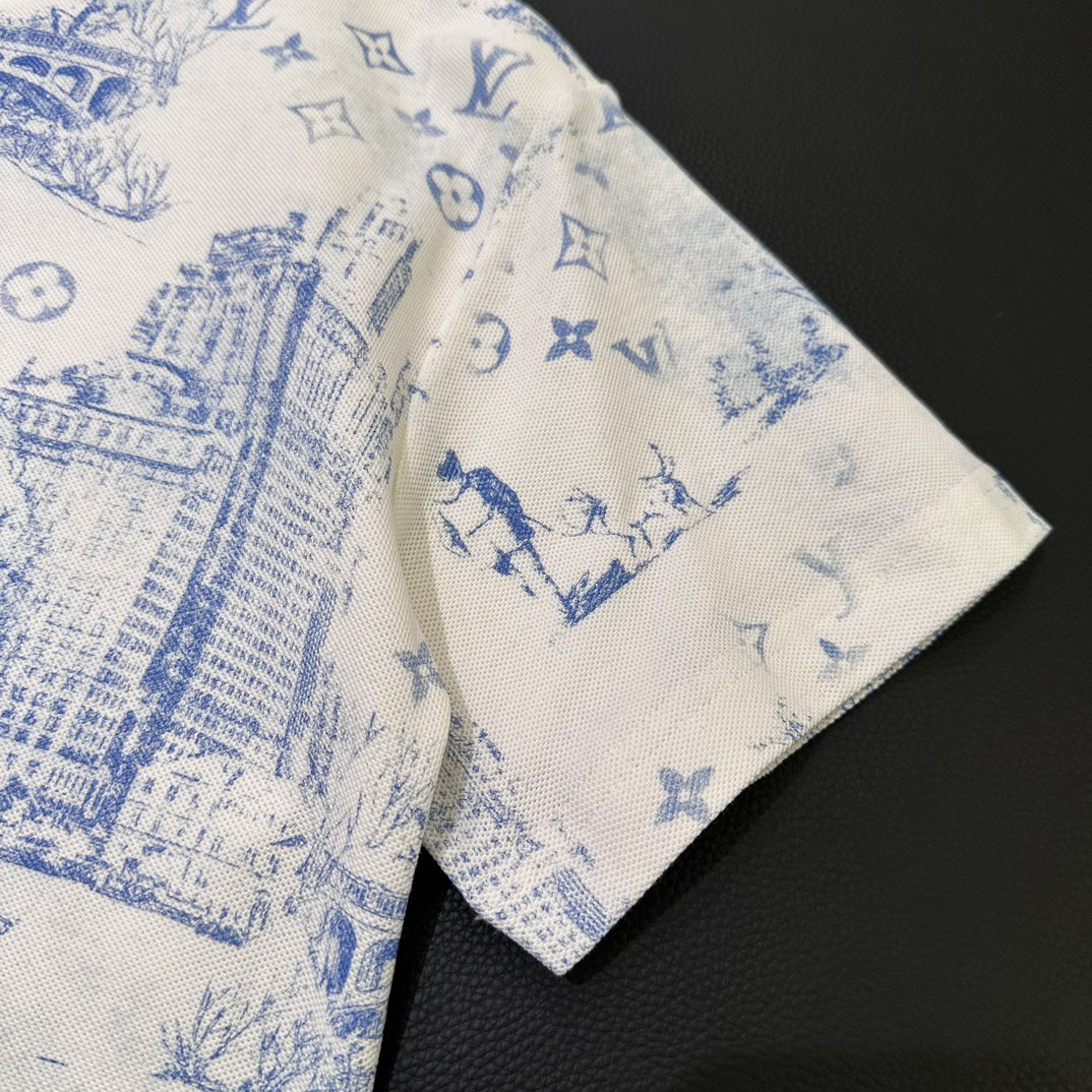 MV - Printed Cotton Pique T-Shirt