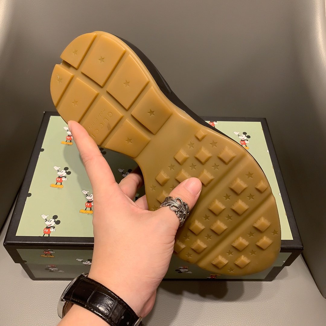 MO-GCI RHYTON VINTAGE TRAINER BAND BLACK SNEAKER 140