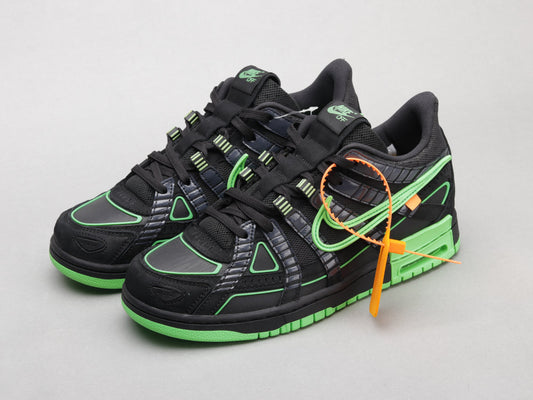 MO - OW x Rubber Dunk Black & Green