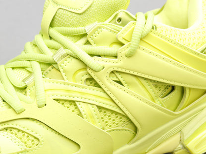 MO - Bla Track FluoresMOnt Yellow Sneaker