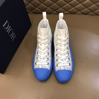 MO - DIR B23 Oblique Gradient Blue  HIGH-TOP SNEAKER