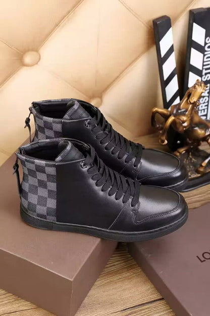 MO - LUV HIgh Top Black Sneaker