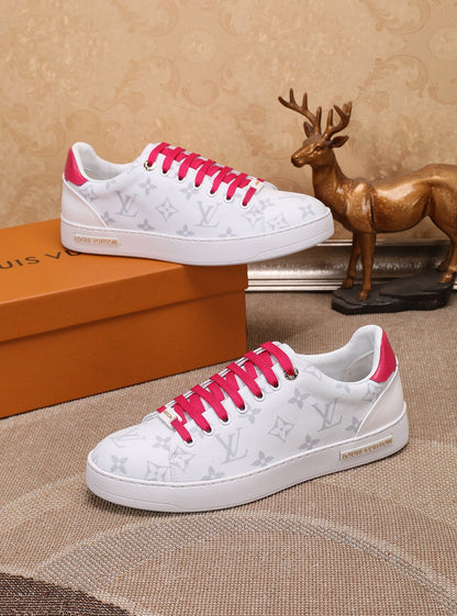 MO - LUV Time Out Pink And White Sneaker