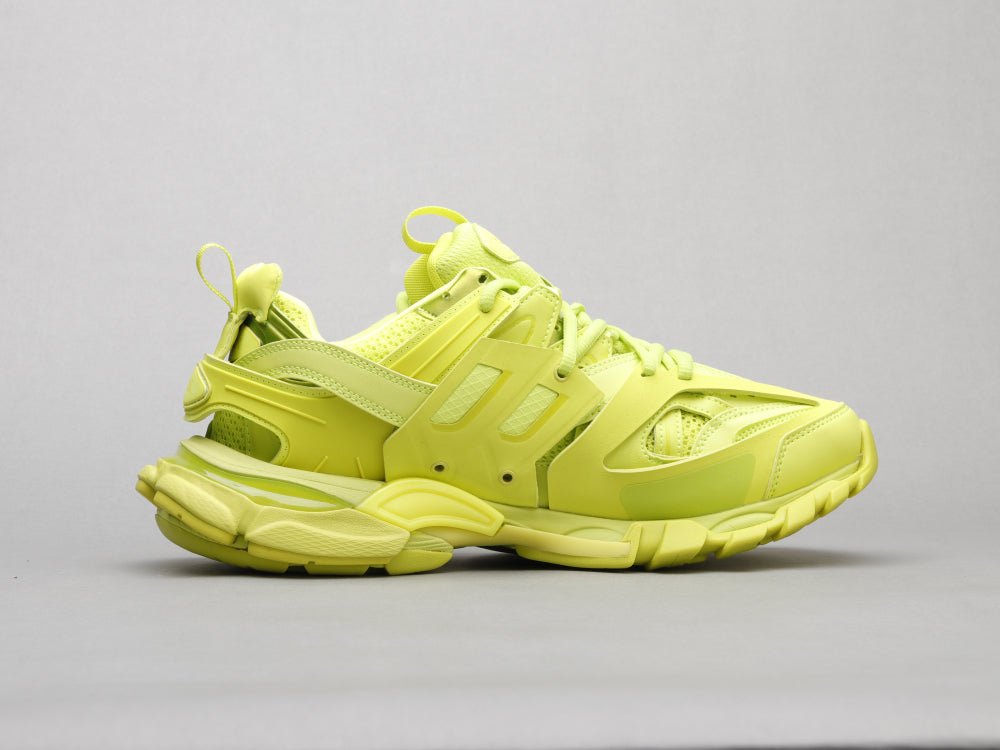 MO - Bla Track FluoresMOnt Yellow Sneaker