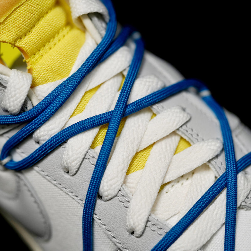 MO - OW x Dunk (NO.10) blue shoelace yellow buckle