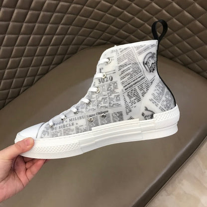 MO - DIR B23 Newspaper HIGH-TOP SNEAKER