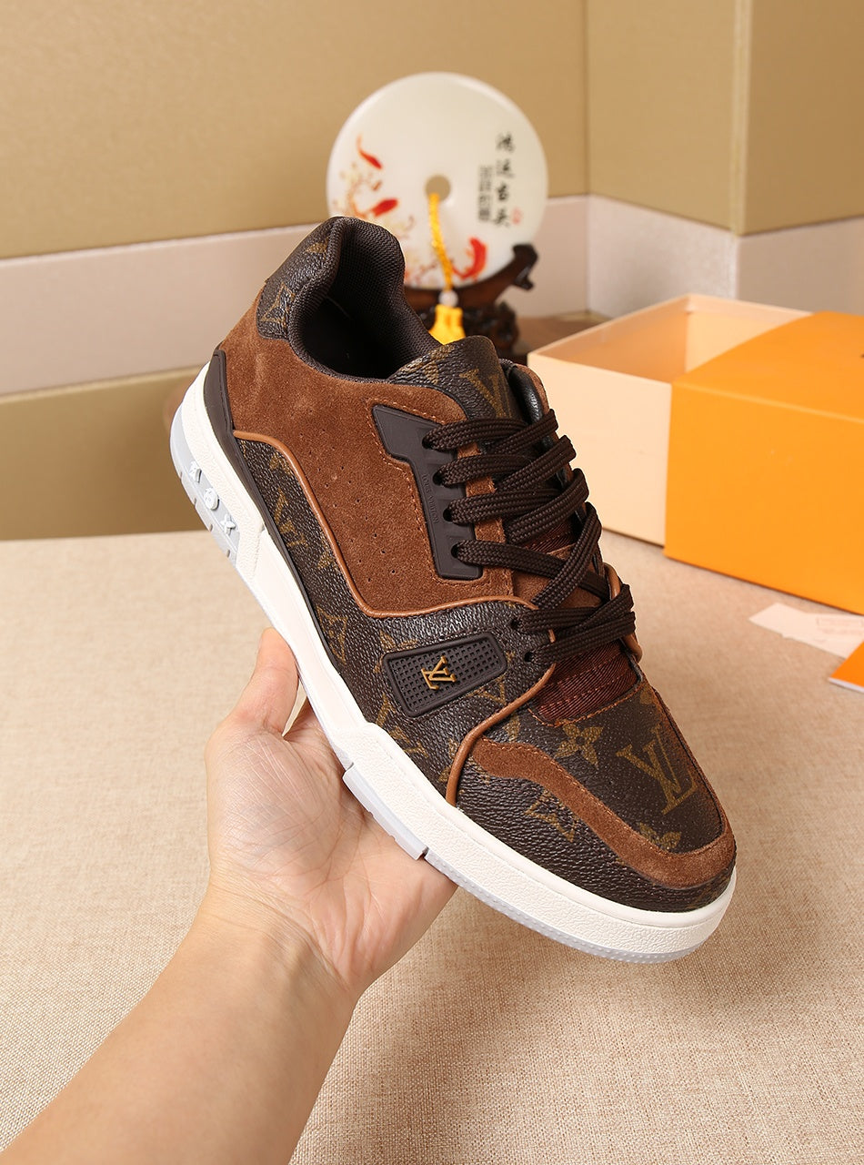 MO - LUV Traners Vert Brown Sneaker