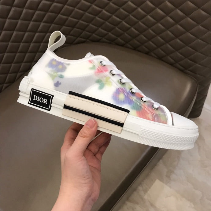 MO - DIR B23 Flowers Print LOW-TOP SNEAKER