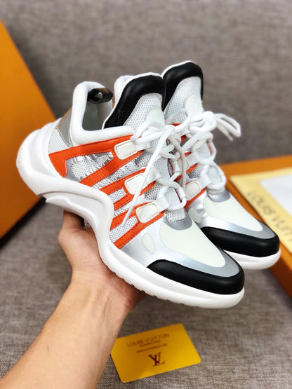 MO - LUV Archlight White Black Orange Sneaker