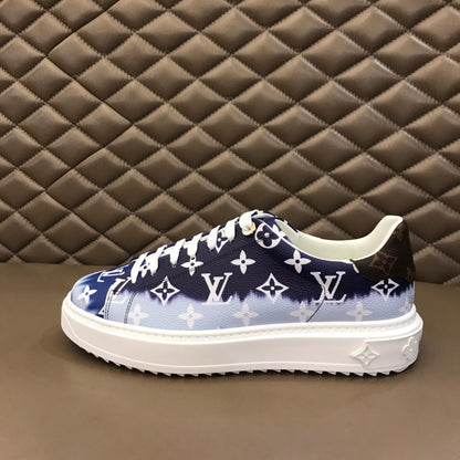 MO - LUV Casual Low Blue Sneaker