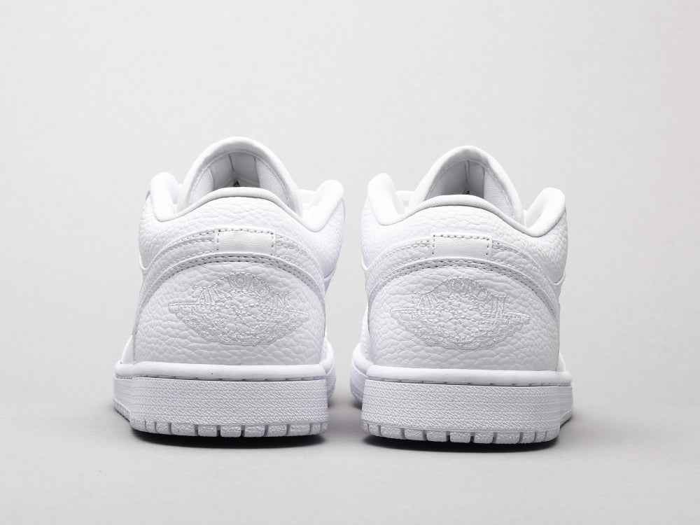 MO - AJ1 Pure white lychee pattern