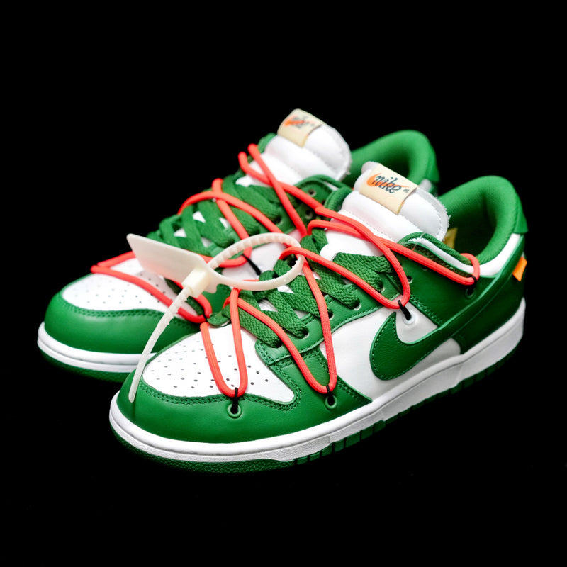 MO - OW x Dunk Low White Green