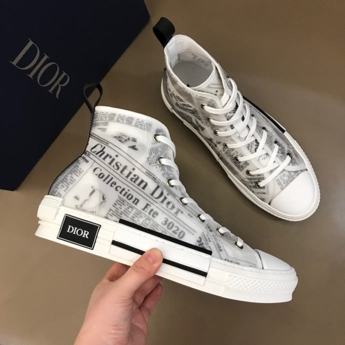 MO - DIR B23 Newspaper HIGH-TOP SNEAKER