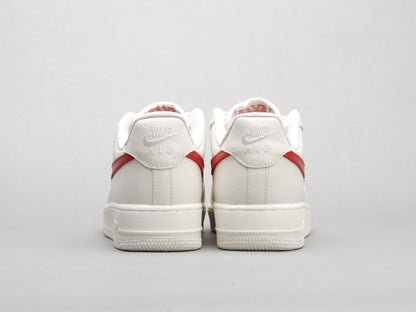 MO - AF1 retro white red low top