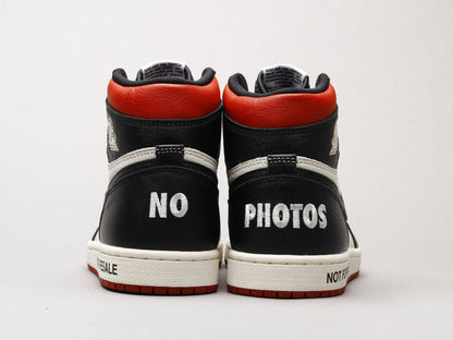 MO - AJ1 No resale of black and red