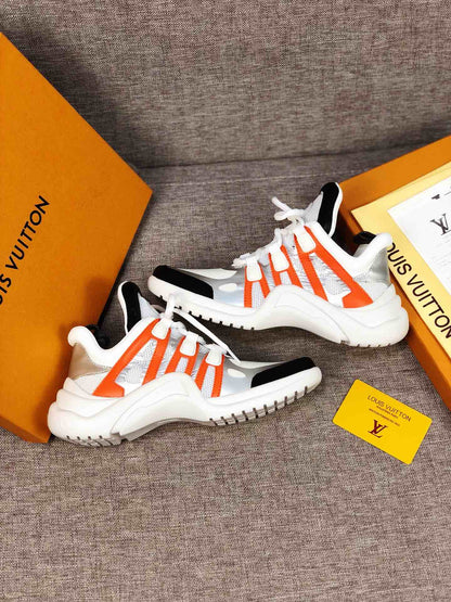 MO - LUV Archlight White Black Orange Sneaker