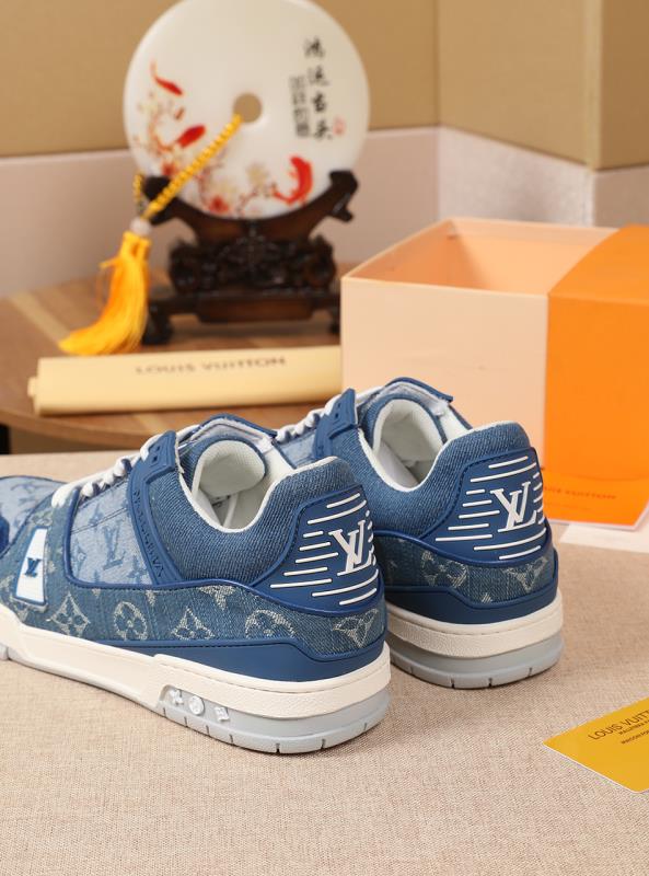 MO - LUV SurfaMO In Monogram Blue Sneaker