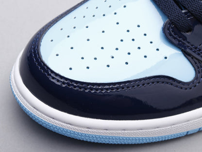 MO - AJ1 North Carolina Patent Leather