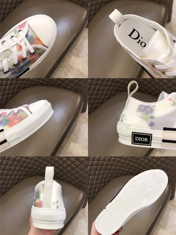 MO - DIR B23 Flowers Print LOW-TOP SNEAKER