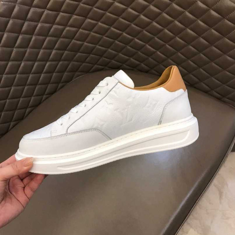 MO - LUV Beverly Hills White Yellow Sneaker