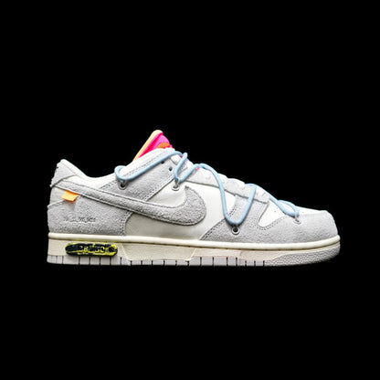 MO - OW x Dunk (NO.38) light blue shoelace pink buckle