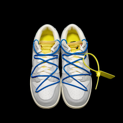 MO - OW x Dunk (NO.10) blue shoelace yellow buckle