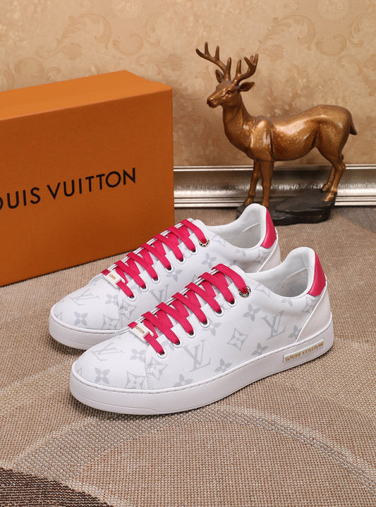 MO - LUV Time Out Pink And White Sneaker