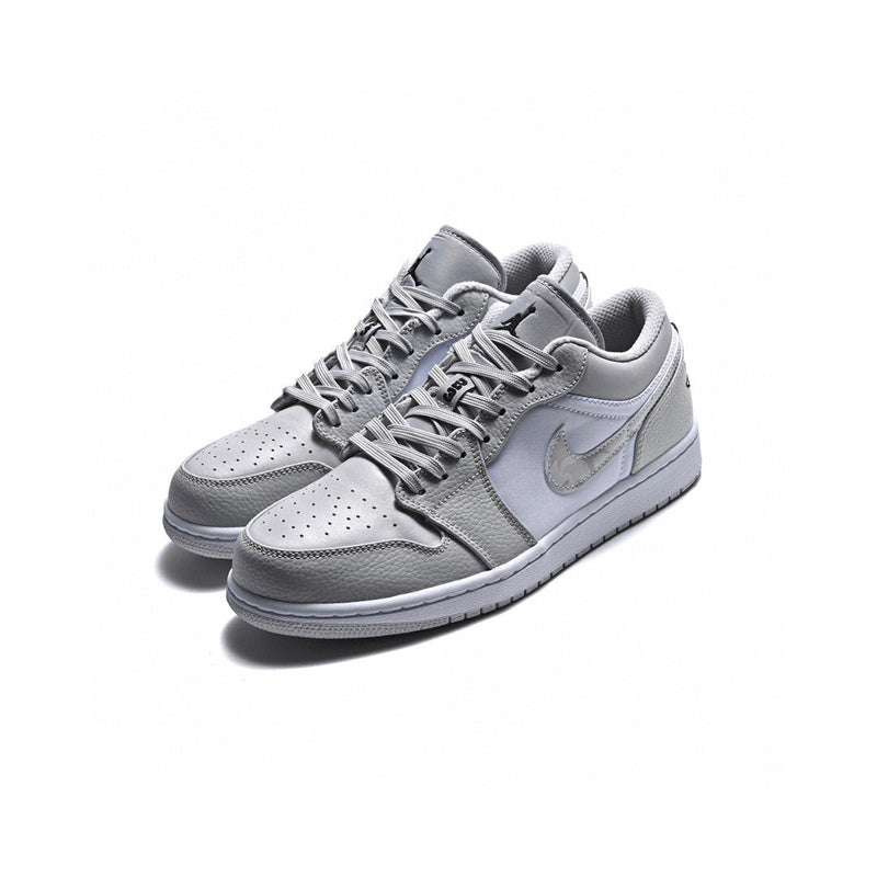 MO - AJ1 low grey and white camouflage