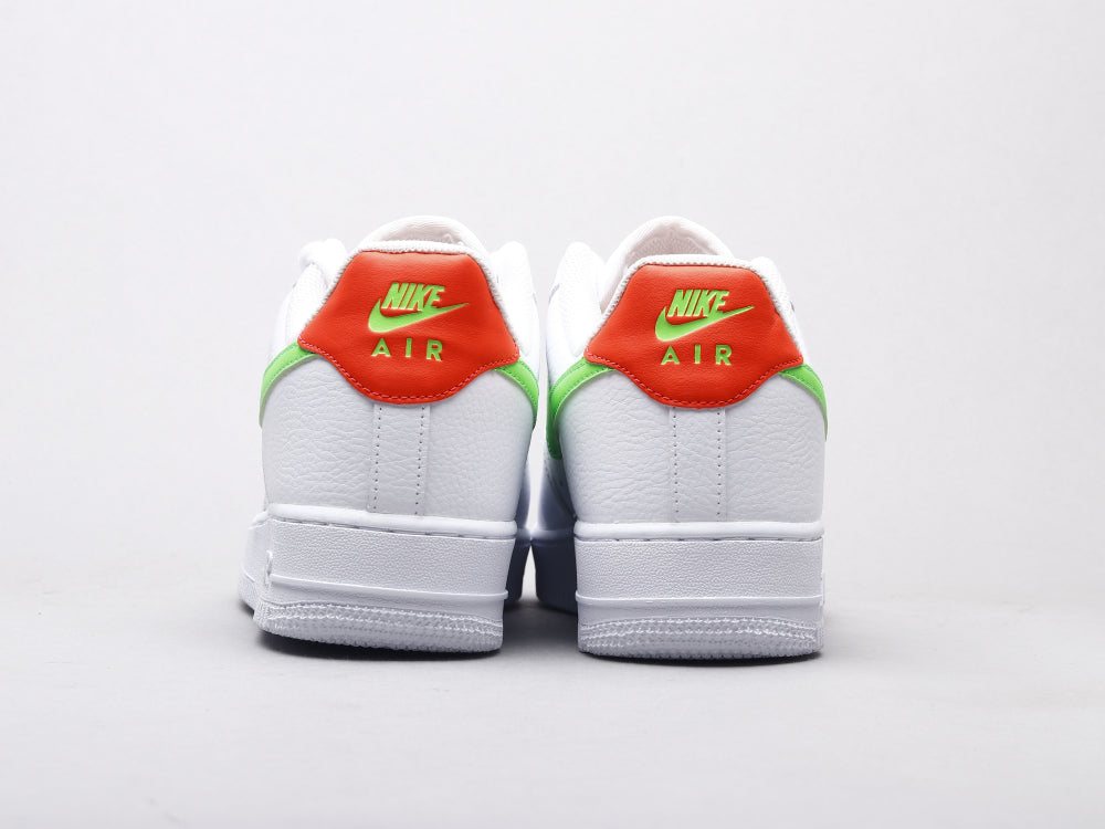 MO - AF1 White powder green low top