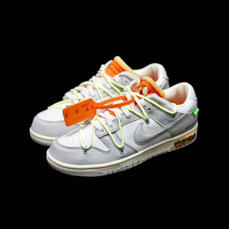 MO - OW x Dunk (NO.43) green shoelace orange buckle