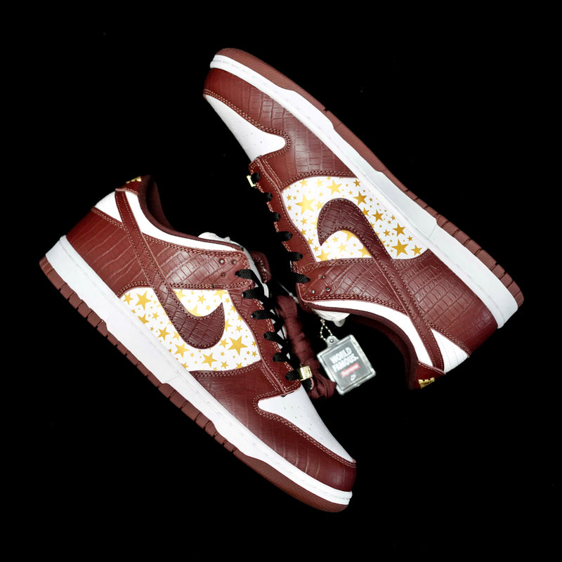 MO - SUP x DUNK White Brown Gold