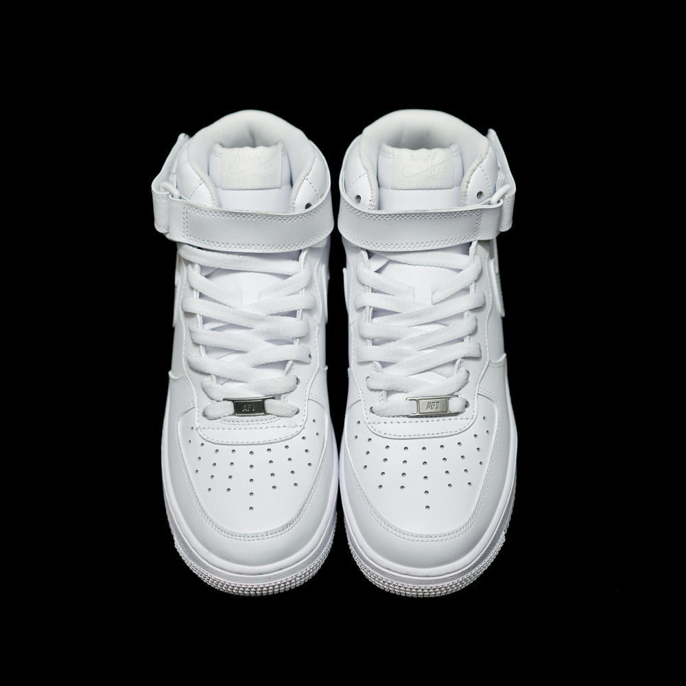 MO - AF1 pure white mid-top