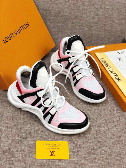 MO - LUV Archlight Pink Black Sneaker