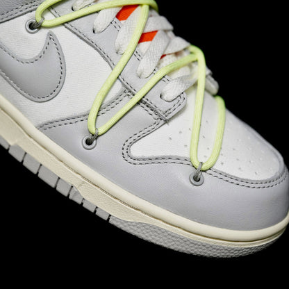 MO - OW x Dunk (NO.43) green shoelace orange buckle