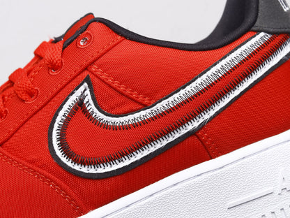 MO - AF1 Reverse Stitch red and white