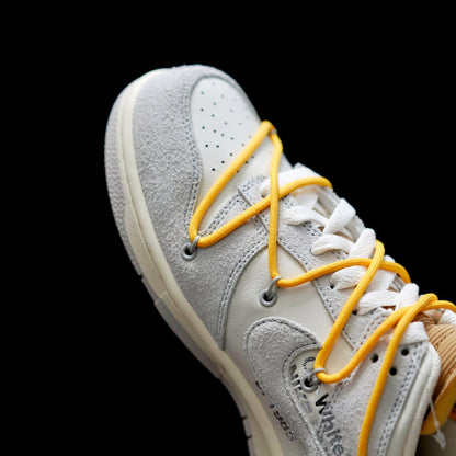 MO - OW x Dunk (NO.39) yellow shoelace brown buckle