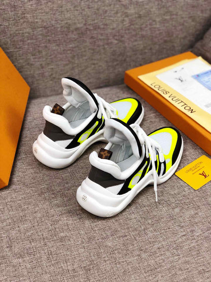 MO - LUV Archlight Black White Yellow Sneaker