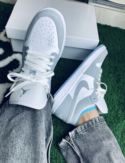 MO - AJ1 low Wolf Grey off-white DIR