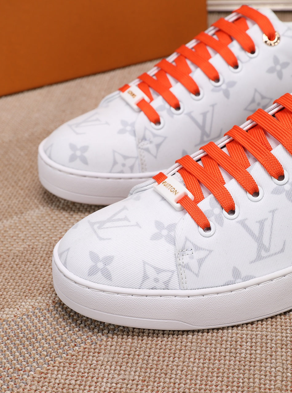 MO - LUV Time Out Orange And White Sneaker