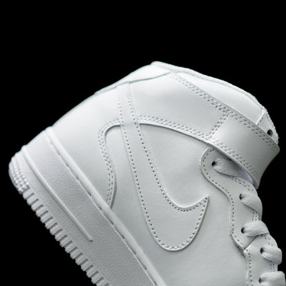 MO - AF1 pure white mid-top