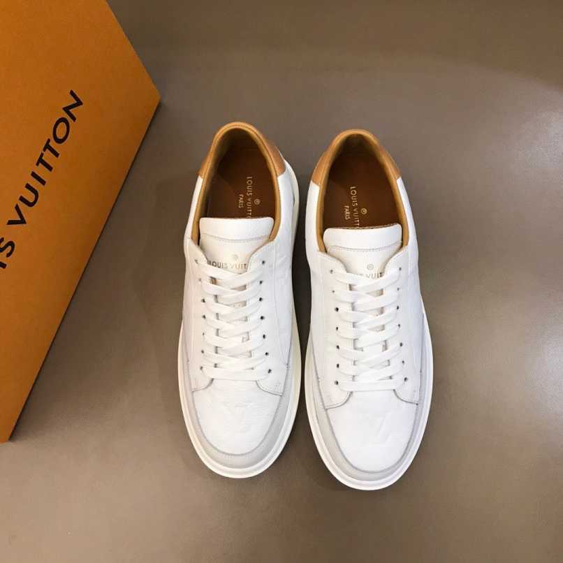 MO - LUV Beverly Hills White Yellow Sneaker