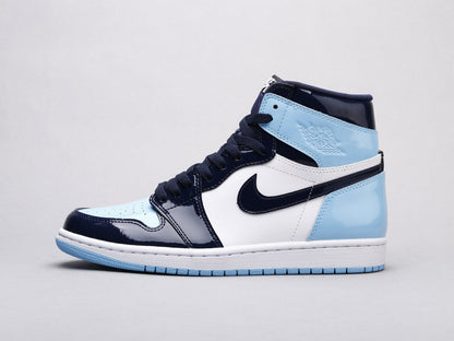 MO - AJ1 North Carolina Patent Leather