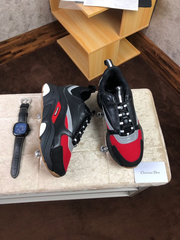 MO - DIR B22 Black And Red Sneaker