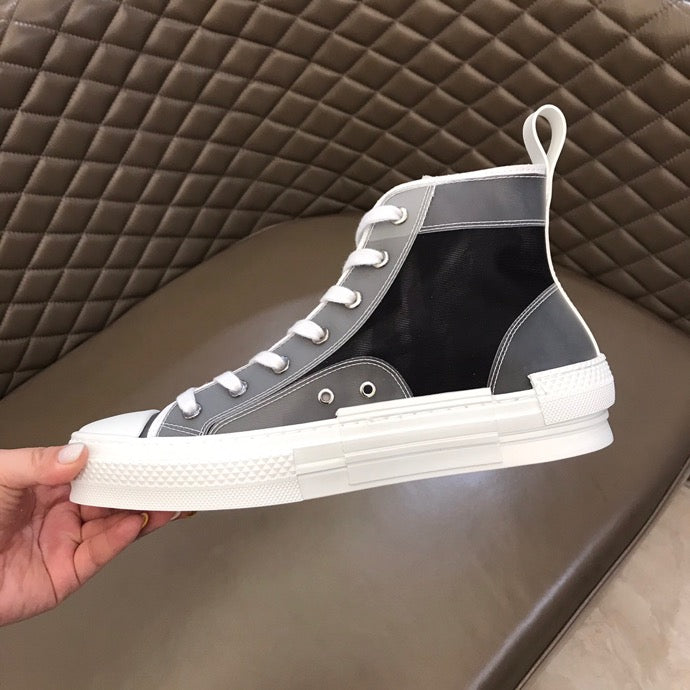 MO - DIR B23 Black and White HIGH-TOP SNEAKER