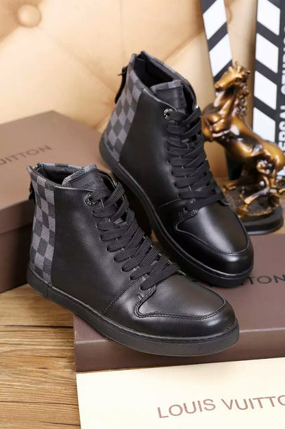 MO - LUV HIgh Top Black Sneaker