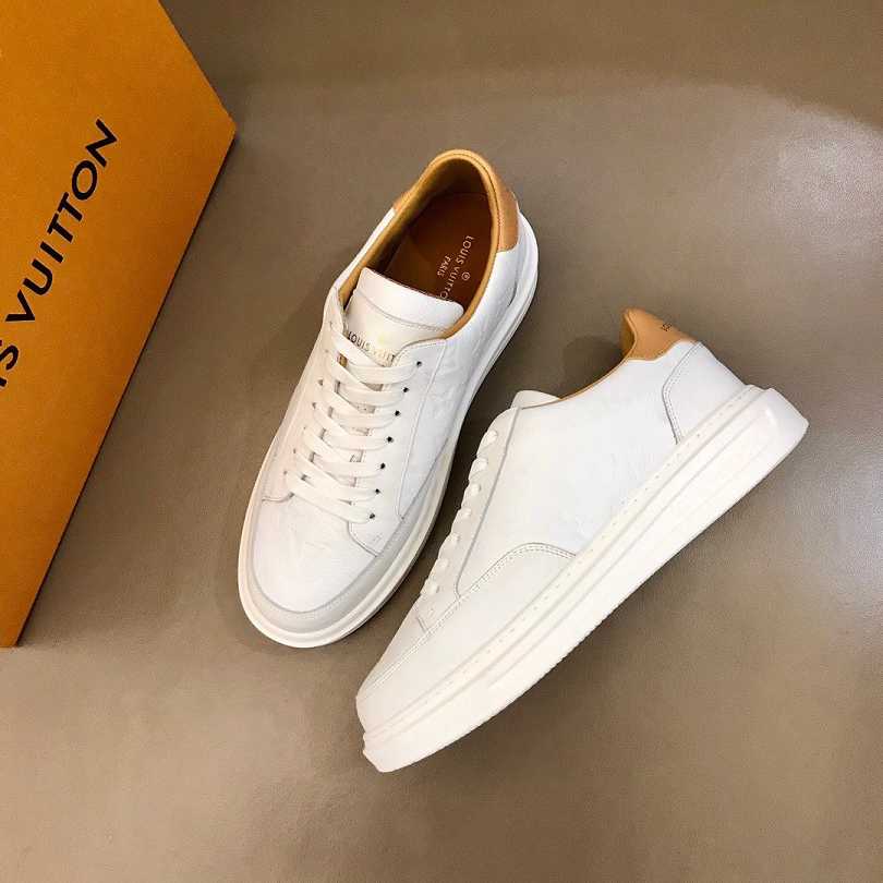 MO - LUV Beverly Hills White Yellow Sneaker