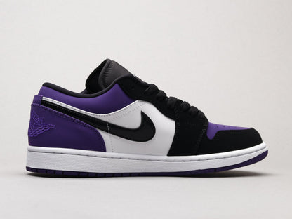 MO - AJ1 black and purple toes