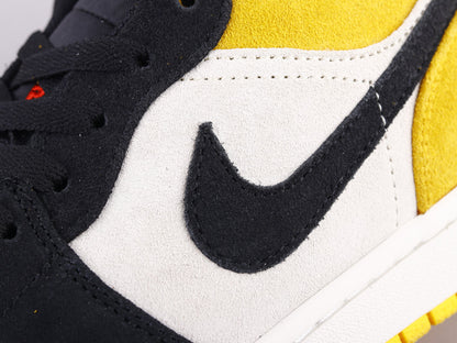 MO - AJ1 black and yellow toes