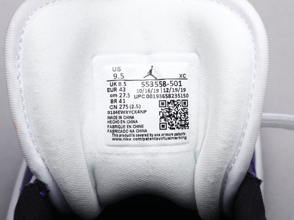 MO - AJ1 white purple