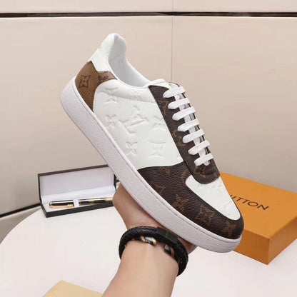 MO - LUV Casual Low White Brown Sneaker